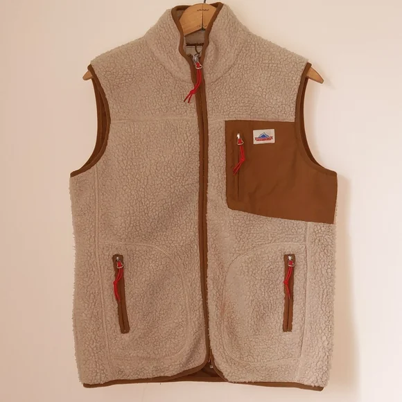 Penfield Size M Plush Lined Zip Front Sleeveless Vest - Picture 1 of 12